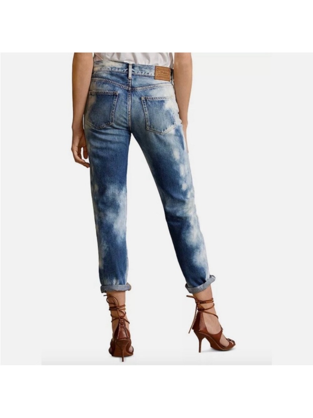 Polo Ralph Lauren Women’s Jeans Avery Boyfriend Jeans Rope Dyed NWT size 29 - Picture 3 of 14